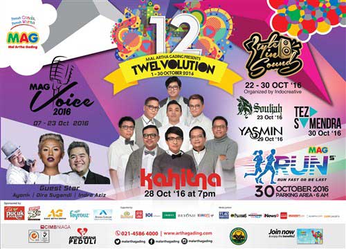 Twelvolution Hadirkan Souljah & Kahitna di Ulang Tahun Mal Artha Gading twelvolution-hadirkan-souljah-kahitna-di-ulang-tahun-mal-artha-gading_2