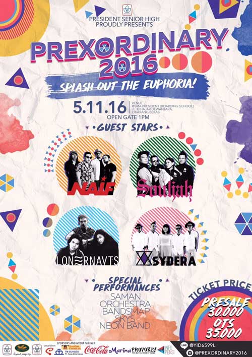 Hari Sabtu Ceria di Prexordinary 2016 Bersama Naif & Souljah hari-sabtu-ceria-di-prexordinary-2016-bersama-naif-souljah_2