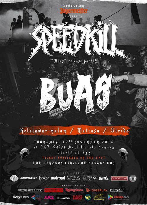 Kelelawar Malam di Speedkill “Buas” Release Party! kelelawar-malam-di-speedkill-buas-release-party_2