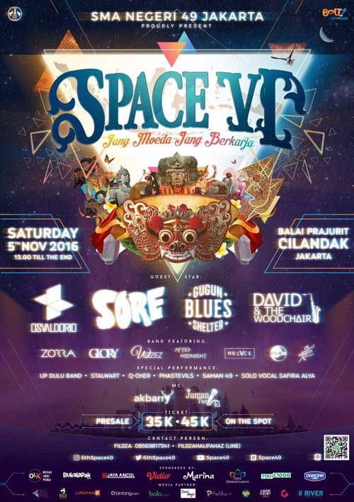Space 6Th Hadirkan Bintang Tamu Sore & Gugun Blues Shelter space-6th-hadirkan-bintang-tamu-sore-gugun-blues-shelter_2