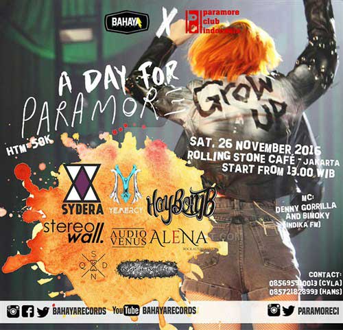 Sydera Hibur Pengunjung A Day For Paramore di Rolling Stone Café sydera-hibur-pengunjung-a-day-for-paramore-di-rolling-stone-cafe_2