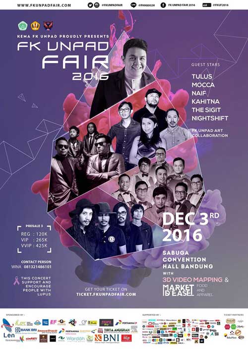 Tulus & Mocca Meriahkan FK UNPAD FAIR 2016 tulus-mocca-persembahkan-fk-unpad-fair-2016_2