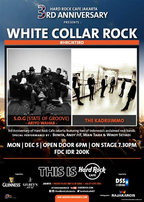 White Collar Rock di 3d Annivesary Hard Rock Cafe Jakarta white-collar-rock-di-3d-annivesary-hard-rock-cafe-jakarta_2