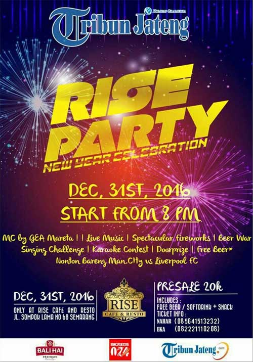 Berani Ikut Singing Challenge di Rise Party New Year Celebration? Berani Ikut Singing Challenge di Rise Party New Year Celebration 2