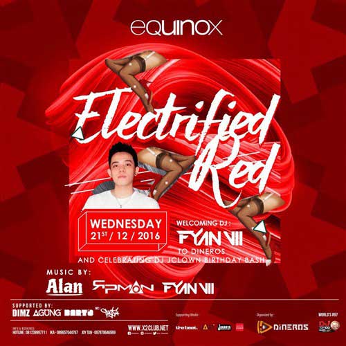 Fyan VII Nge-DJ di Electrified Red Equinox Fyan VII Nge DJ di Electrified Red