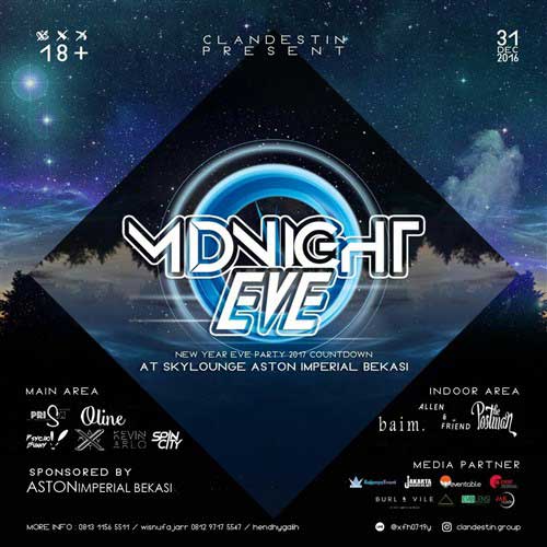 Hiburan Musik Jelang Pergantian Tahun di Midnight Eve Hiburan Musik Jelang Pergantian Tahun di Midnight Eve 2