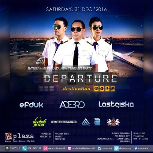 Lets celebrate New Years Eve Party Bersama Departure Destination 2017 Lets celebrate New Years Eve Party Bersama Departure Destination 2017 2