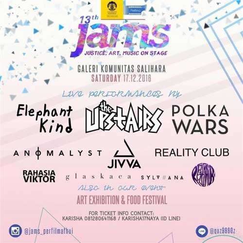 Live Performance Dari Elephant Kind di The 13th JAMS! Live Performance Dari Elephant Kind di The 13th JAMS 2