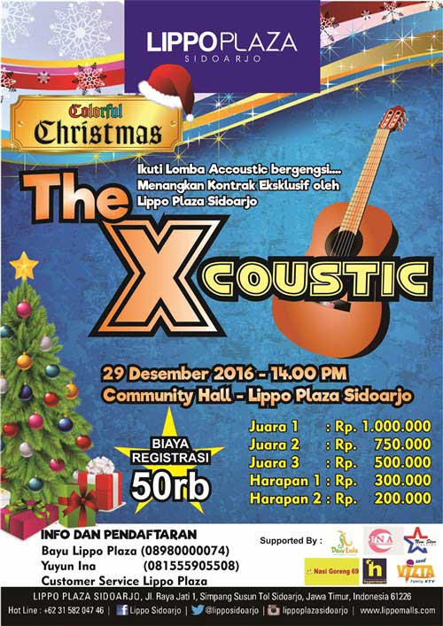Lomba Akustik di The Xcoustic Colorful Christmas Lomba Akustik di The Xcoustic Colorful Christmas 2