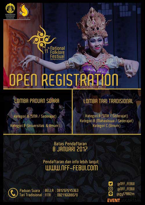 Lomba Paduan Suara di 11th National Folklore Festival Lomba Paduan Suara di 11th National Folklore Festival 2
