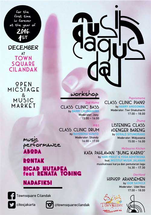 Musik Bagus Day 2016 di Town Square Cilandak Jakarta musik-bagus-day-2016-di-town-square-cilandak-jakarta_2