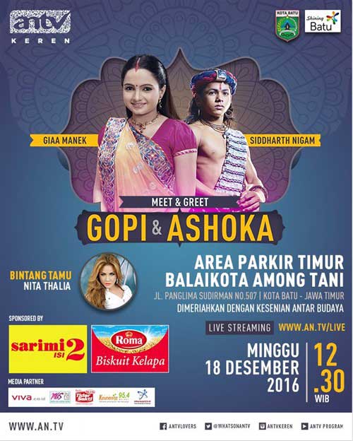 Nita Thalia Bintang Tamu di Meet & Greet Gopi & Ashoka Nita Thalia Bintang Tamu di Meet Greet Gopi Ashoka 2