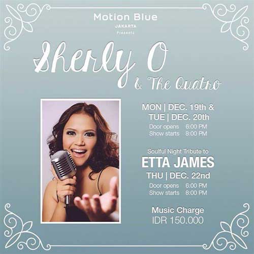 Penampilan Sherly O & The Quatro di Motion Blue Jakarta Penampilan Sherly O The Quatro di Motion Blue Jakarta 2