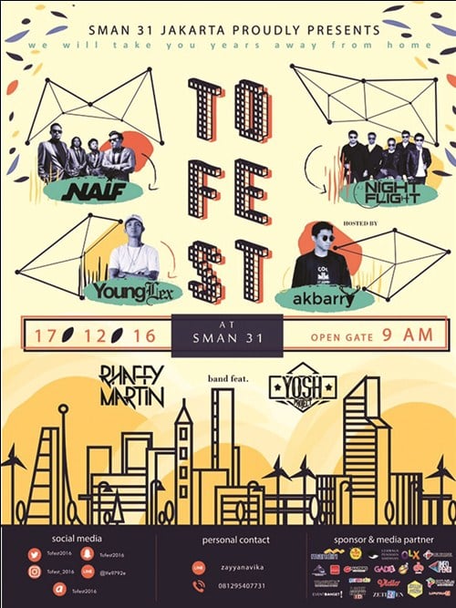 Naif Hibur Pengunjung Tofest 2016 SMAN 31 Jakarta TOFEST 2016 1