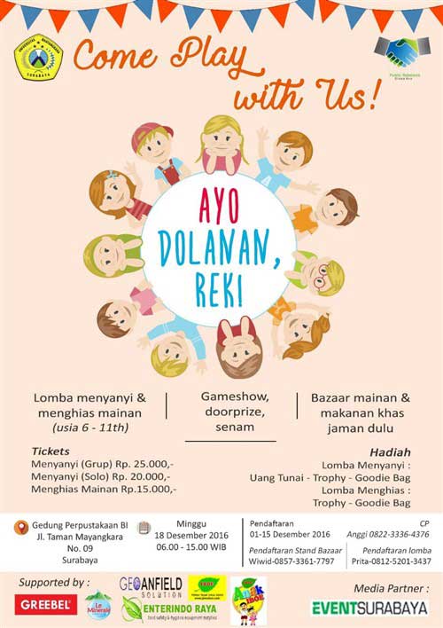 Yuk Ikutan Lomba Menyanyi di Acara Ayo Dolanan Rek! Yuk Ikutan Lomba Menyanyi di Acara Ayo Dolanan Rek 2