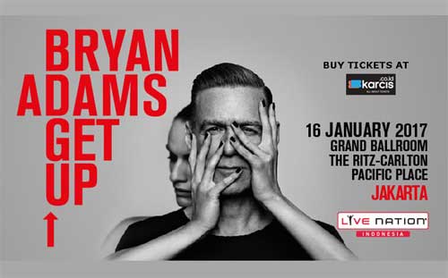 Bryan Adams Get Up Jakarta 2017 di The Ritz Carlton Bryan Adams Get Up Jakarta 2017 di The Ritz Carlton 2