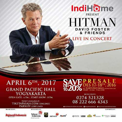 David Foster & Friends Live in Concert di Yogyakarta David Foster Friends Live in Concert di Yogyakarta 2