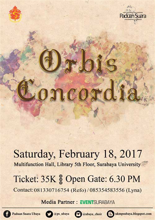 Paduan Suara Ubaya Gelar Orbis Concordia Paduan Suara Ubaya Gelar Orbis Concordia 2
