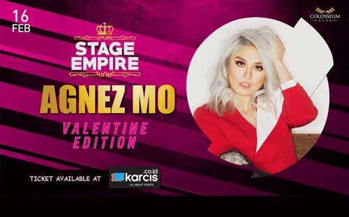 Valentine Bersama Agnez Mo di Stage Empire Rayakan Valentine Bersama Agnez Mo di Stage Empire 2