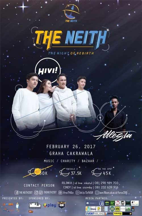 The Neith 2017 Hadirkan Guest Star Hivi! & Atlesta The Neith 2017 Hadirkan Guest Star Hivi Atlesta 2