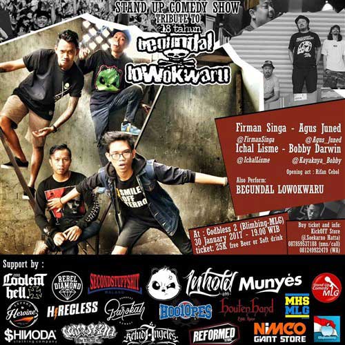 Tribute To 18 Tahun Begundal Lowokwaru di Godbless Malang Tribute To 18 Tahun Begundal Lowokwaru di Godbless Malang 2