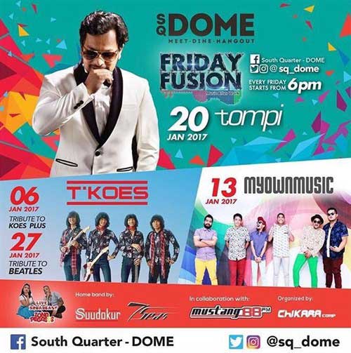 Tribute to Beatles Oleh T’Koes di Friday Fusion SQDome Tribute to Beatles Oleh T’Koes di Friday Fusion SQDome 2
