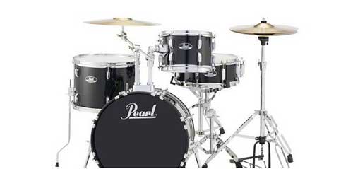 5 Drum Set Modern Terbaik untuk Drummer Pemula 2. PEARL Drum Kit Roadshow Series RS584C C Jet BlacK
