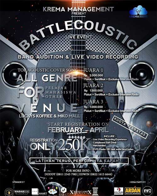 Audisi Musik di BattleCoustic Audisi Musik di BattleCoustic 2