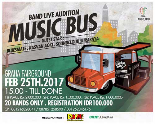 Bluesmate Tampil di Band Live Audition "Music Bus" Bluesmate Tampil di Band Live Audition Music Bus 2