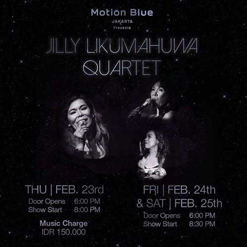 Jilly Likumahuwa Quartet di Motion Blue Jakarta Jilly Likumahuwa Quartet di Motion Blue Jakarta 2