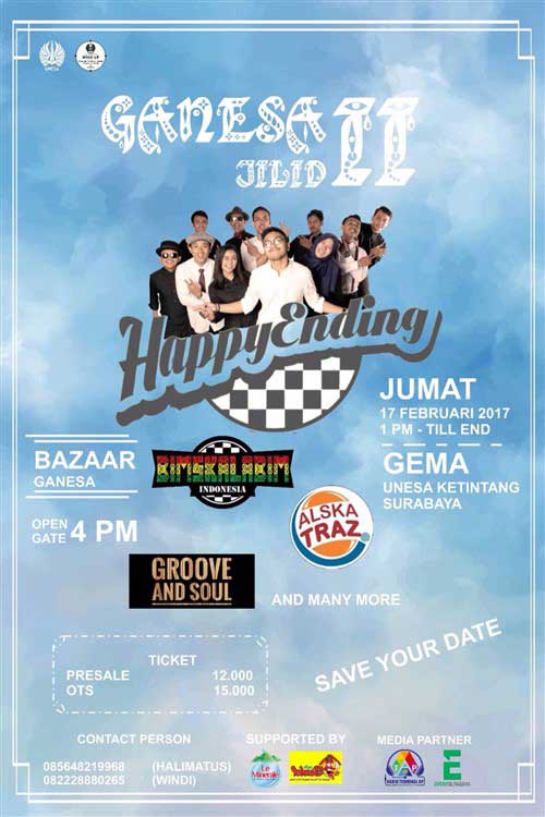 Music Performance oleh Happy Ending di GANESA Jilid II Music Performance oleh Happy Ending di GANESA Jilid II 2