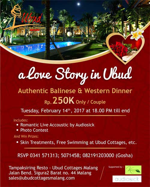 Romantic Live Accoustic di Hari Kasih Sayang A Love Story in Ubud Romantic Live Accoustic di Hari Kasih Sayang A Love Story in Ubud 2