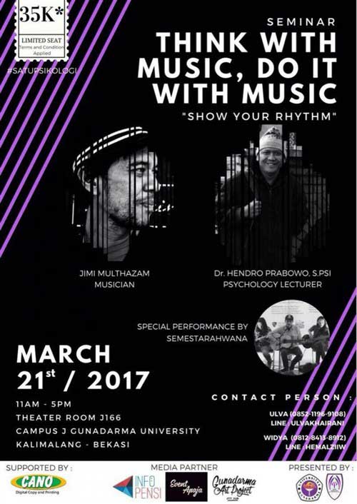 Seminar Musik Think with Music, Do it with Music Seminar Musik Think with Music Do it with Music 2