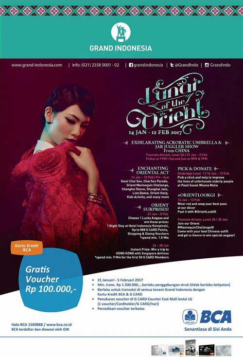 Shanghai Jazz Ramaikan Grand Indonesia Lunar of The Orient Shanghai Jazz Ramaikan Grand Indonesia Lunar of The Orient 2