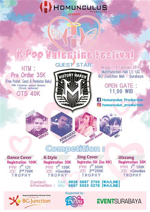 Yuk Ikut K-Pop Valentine Festival! Yuk Ikut K Pop Valentine Festival 2