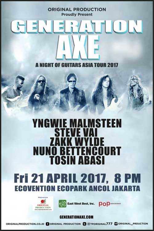 A Night of Guitars World Tour Asia 2017 di Eco Park Ancol A Night of Guitars World Tour Asia 2017 2
