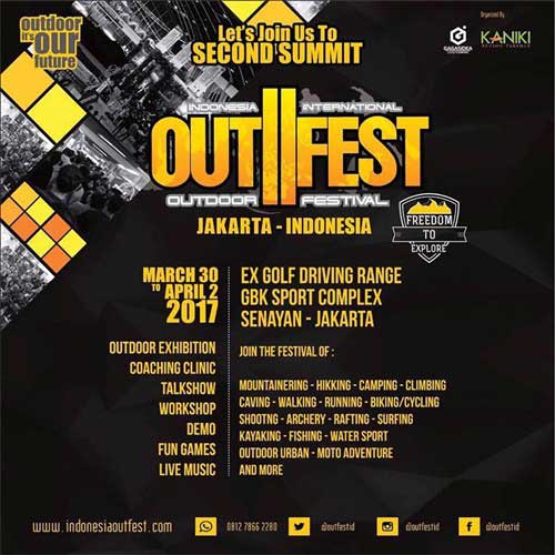 Coaching Clinic di Indonesia International Oudoor Festival 2017 Coaching Clinic di Indonesia International Oudoor Festival 2017 2
