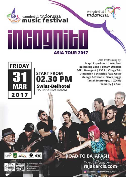 Incognito Asia Tour 2017 Incognito Asia Tour 2017 2