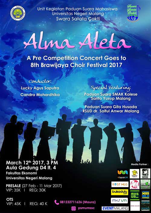 Konser Alma Aleta Menuju 8th Brawijaya Choir Festival 2017 Konser Alma Aleta Menuju 8th Brawijaya Choir Festival 2017 2