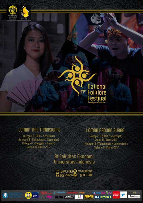 Lomba Paduan Suara & Tari Tradisional di 11th National Folklore Festival Lomba Paduan Suara di 11th National Folklore Festival 2
