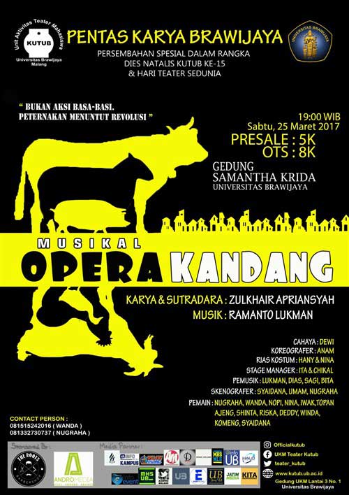 Pertunjukan Drama Musikal Opera Kandang Pertunjukan Drama Musikal Opera Kandang 2