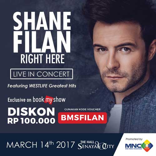 Shane Filan Gelar Right Here Live in Concert Shane Filan Gelar Right Here Live in Concert 2