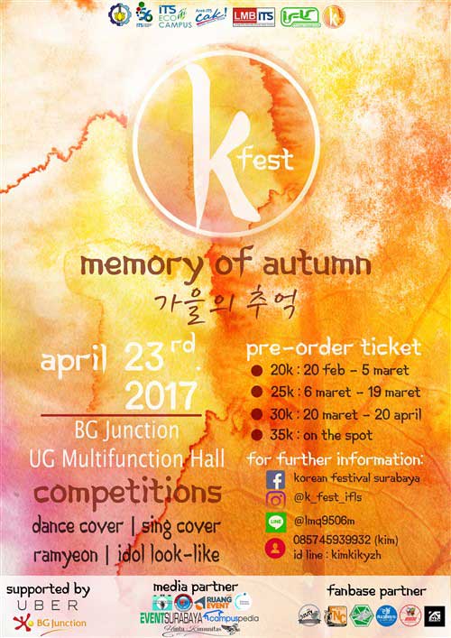 Sing Cover Competition di Korean Festival 2017 Sing Cover Competition di Korean Festival 2017 2