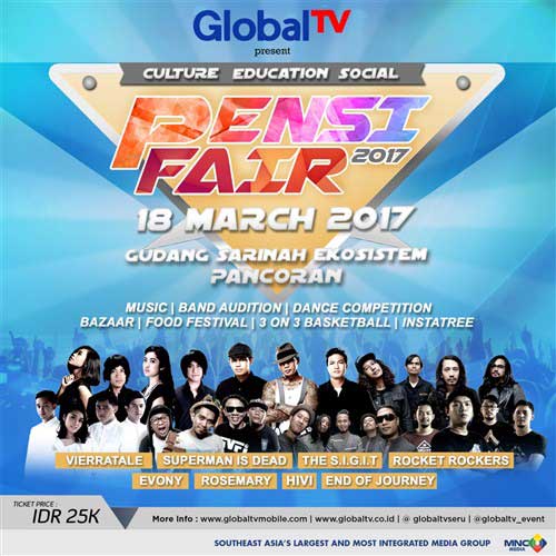 Superman is Dead Getarkan Panggung Pensi Fair 2017 Superman is Dead Getarkan Panggung Pensi Fair 2017 2