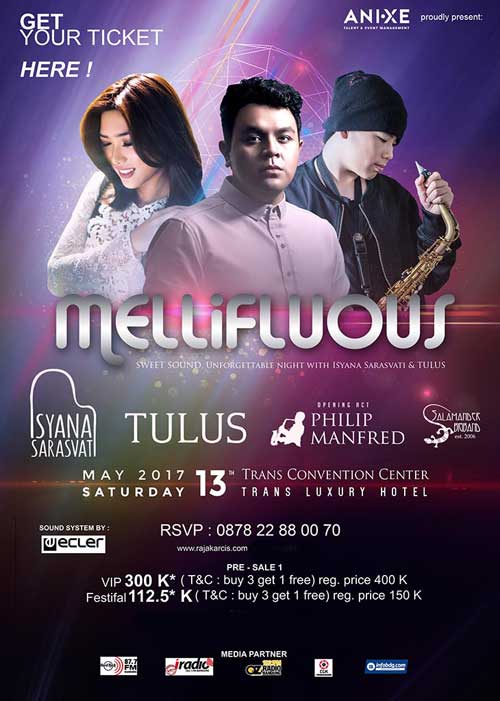 Sweet Sound & Unforgetable Night Bersama Tulus & Isyana Sweet Sound & Unforgetable Night Bersama Tulus & Isyana