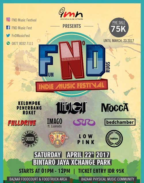 The Sigit Meriahkan FND Music Festival The Sigit Meriahkan FND Music Festival 2