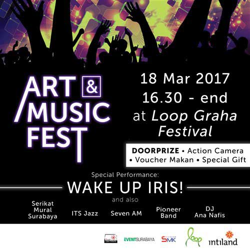 Wake Up Iris! Tampil Spesial di Loop Art & Music Festival Wake Up Iris Tampil Spesial di Loop Art Music Festival 2