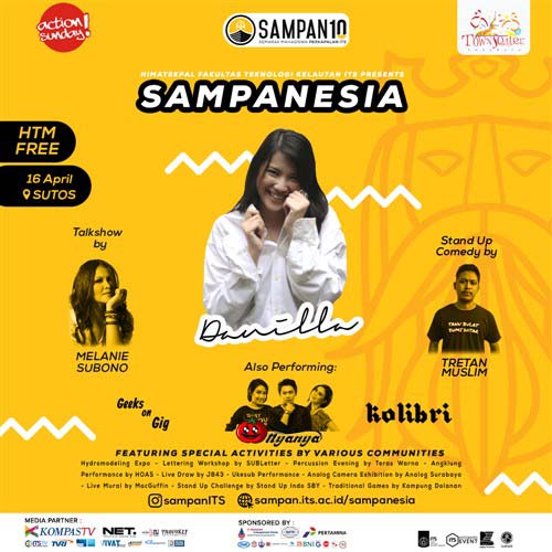 Action Sunday Sampanesia Bersama Danilla Action Sunday SAMPANESIA Bersama Danilla
