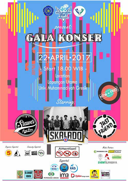 Irama New Wave Ska dari Skalado di Gala Konser Gala Konser