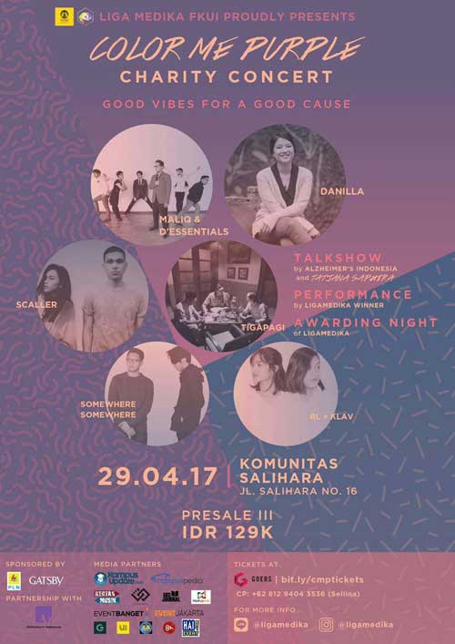 Maliq & d’Essentials di Konser Amal Color Me Purple Konser Amal Color Me Purple